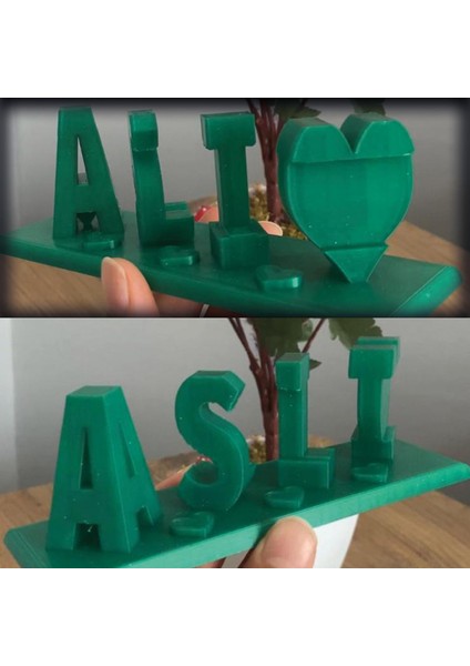 Perspektif Çift Isimliği - Yeşil