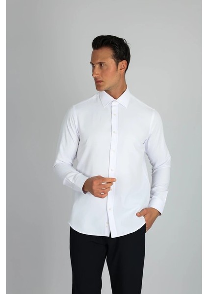 Gab C 900 Beyaz Erkek Gömlek