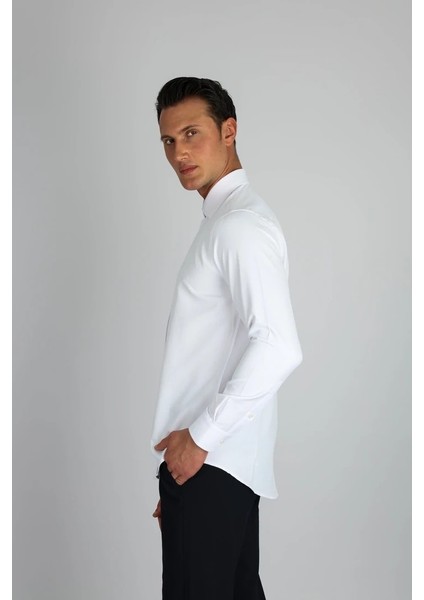 Gab C 900 Beyaz Erkek Gömlek