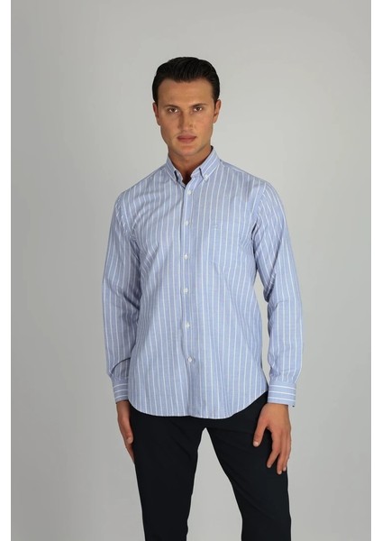 LM1481 R 506 Lacivert Erkek Gömlek