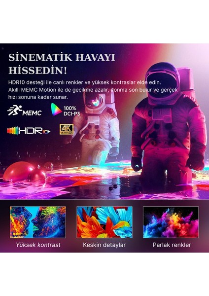 A8+ Akıllı Projeksiyon Cihazı - L1 Lisanslı Android Tv - Dolby Audio Ses Sistemi - 1200 Ansı Lümen fiyatları
