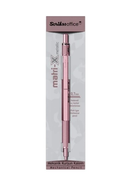 Matri-X Versatil 0.7 mm Açık Pembe Şeffaf Ambalaj 5604