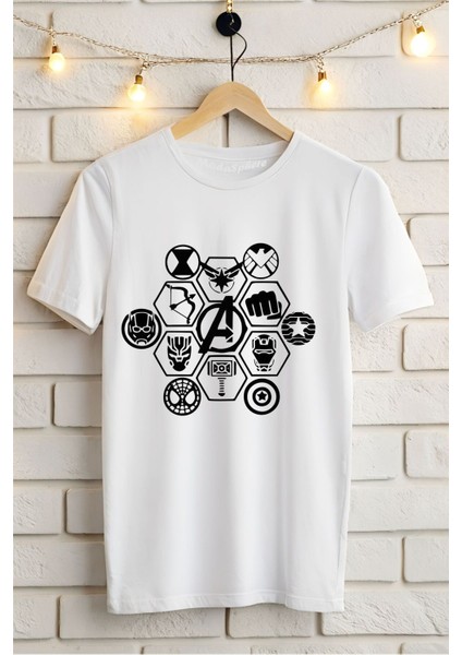 Baskılı Unisex Oversize Tişört