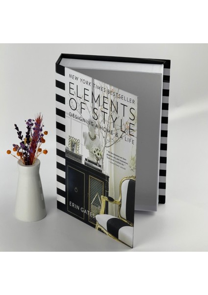 Kitap Görünümlü Dekoratif Kutu, Iskandinav Tarzı Kitap Şeklinde Saklama Kutusu, Ev Dekorasyonu, Modern Ev Dekorasyonu- Element Of Style fiyatları