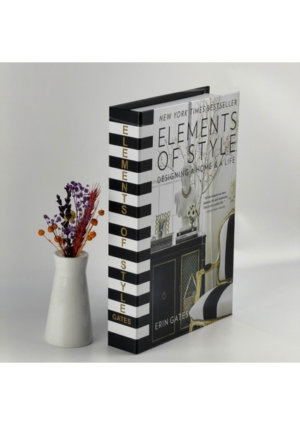 Kitap Görünümlü Dekoratif Kutu, Iskandinav Tarzı Kitap Şeklinde Saklama Kutusu, Ev Dekorasyonu, Modern Ev Dekorasyonu- Element Of Style modelleri