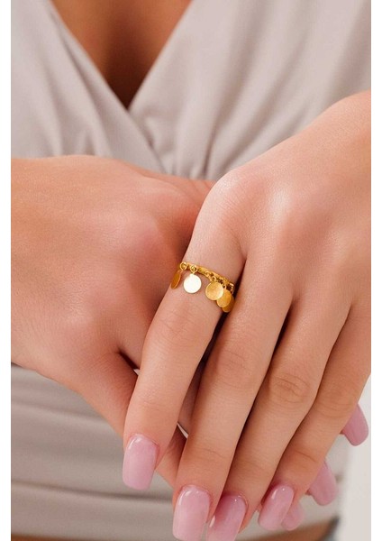 14 Ayar Altın Pullu Yüzük fırsatları