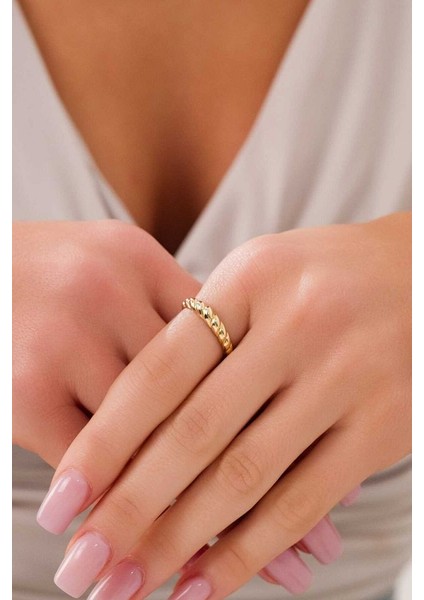 14 Ayar Altın Sarmal Yüzük fiyatları