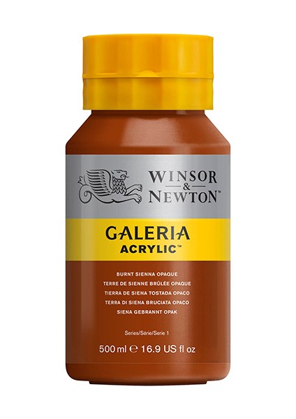 Galeria Akrilik Boya 500ml Burnt Sienna Opaque 07
