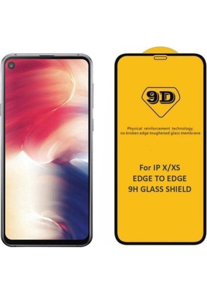 X/xs Uyumlu 9d Full Premium Tam Kaplayan Ekran Koruyucu Film