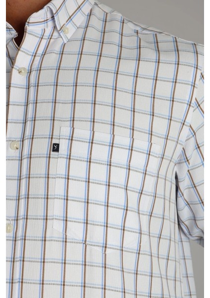 LM1480 R 750 Kahve Erkek Gömlek