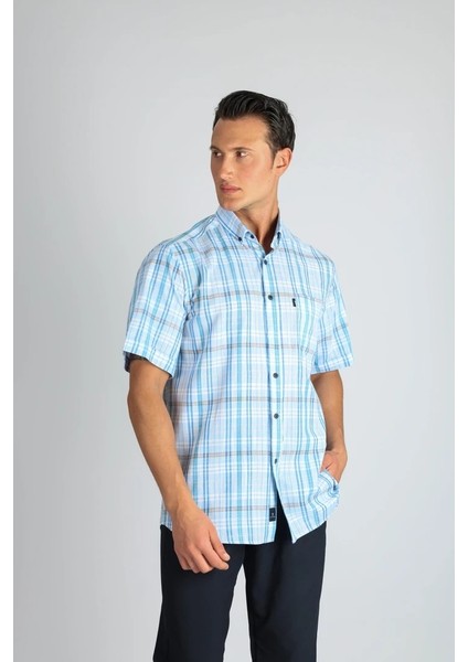 Lorenzo Mazzoli LMKK1494 R 555 Mavi Erkek Gömlek fiyatları