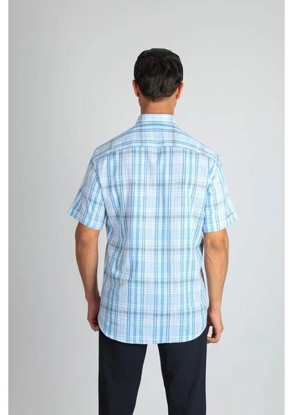 Lorenzo Mazzoli LMKK1494 R 555 Mavi Erkek Gömlek indirimleri