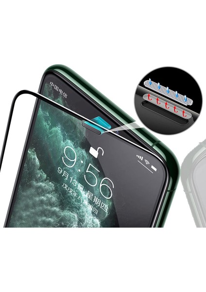 iPhone Xs Max/ 11 Pro Max Uyumlu Premium Kalite Toz Filtreli Tam Kaplayan Ekran Koruyucu fiyatları