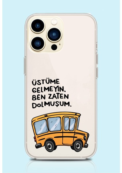 Iphone 12 Pro Uyumlu Üstüme Gelmeyin Şeffaf Telefon Kılıfı