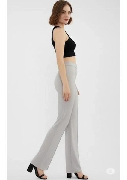 Scuba Krep Önü Çımalı Palazzo Pantolon fiyatları