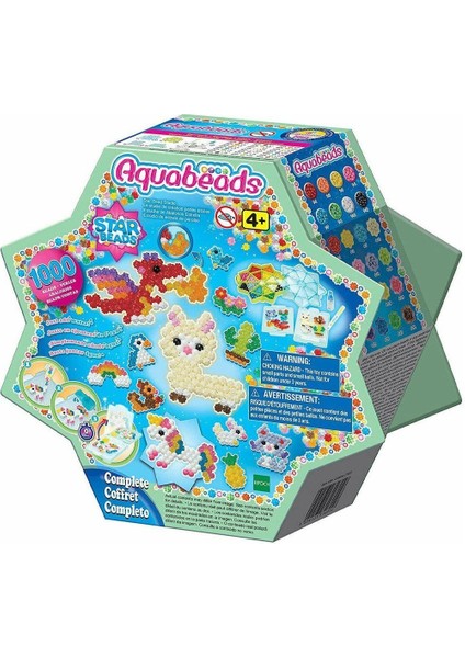 31601 Aquabeads Starbead Başlangıç Seti 1000 Parça Boncuk +4 Yaş