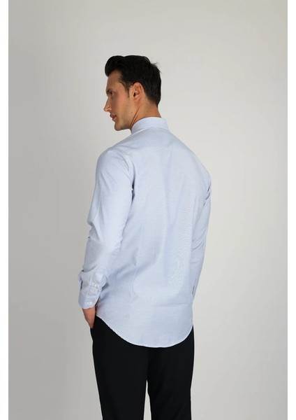 LM1488 C 506 Lacivert Erkek Gömlek