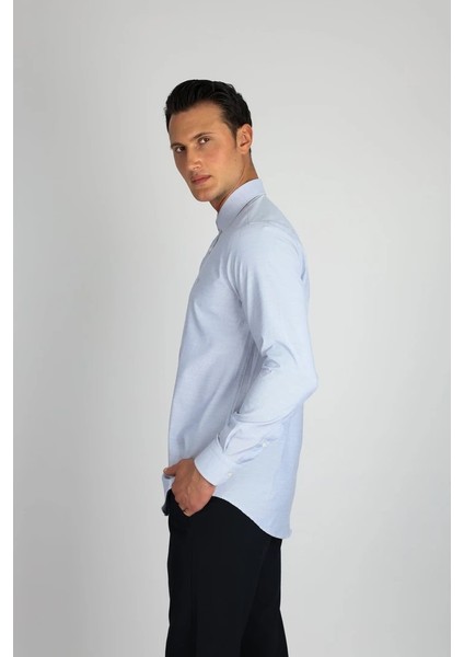 LM1488 C 506 Lacivert Erkek Gömlek