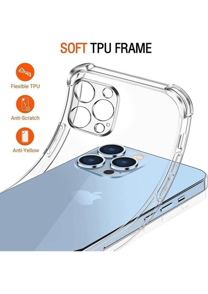 Iphone 13 Pro Max Uyumlu Premium Şeffaf Kılıf modelleri
