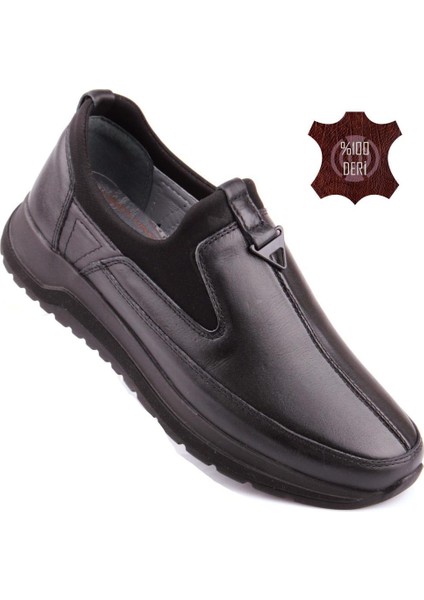 Hakiki Deri Ortopedik Ultra Esnek Rahat Erkek Ayakkabı 032P