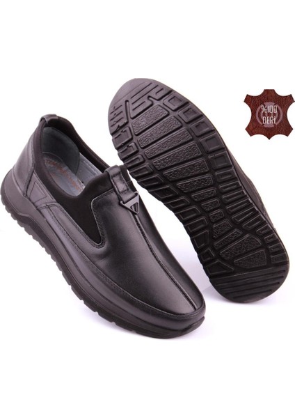 Hakiki Deri Ortopedik Ultra Esnek Rahat Erkek Ayakkabı 032P modelleri