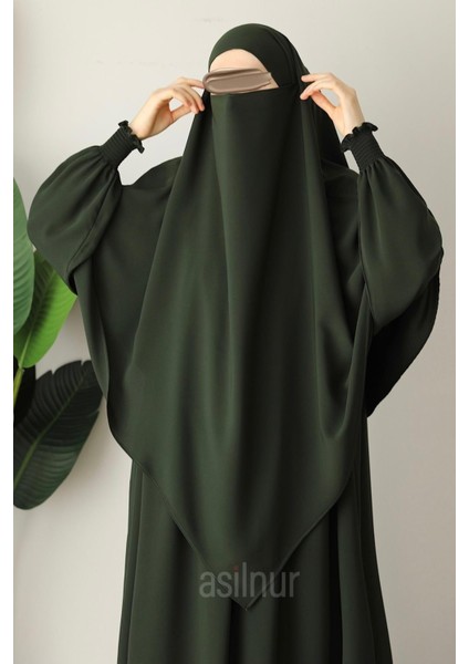 Alya Ferace Sufle Hediyeli Takım Haki indirimleri