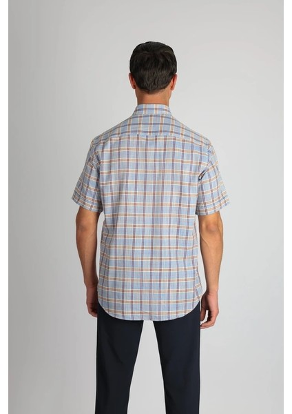 Lorenzo Mazzoli LMKK1494 R 563 K.mavi Erkek Gömlek