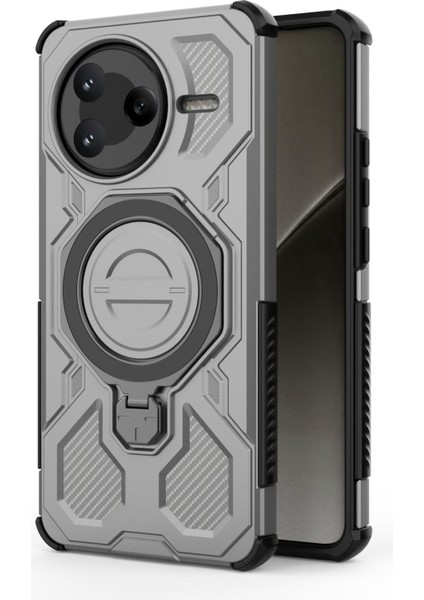 Xiaomi Poco F7 Pro Manyetik Telefon Kılıfı, Askeri Düşme Korumalı Magsafe Telefon Kılıfı Kapağı Xiaomi Poco F7 Pro (Yurt Dışından) modelleri