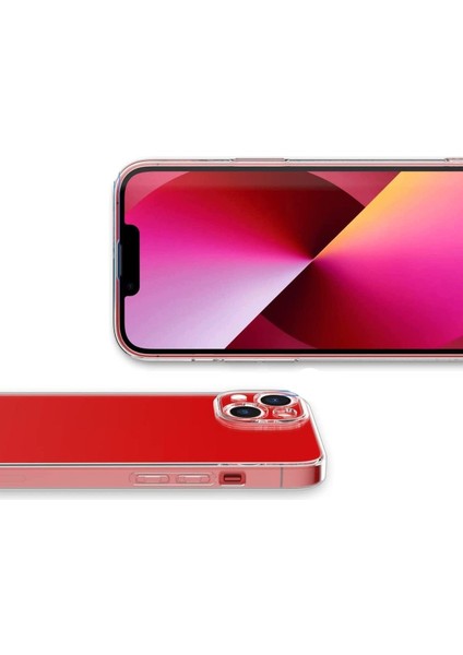 Iphone 14 Plus Uyumlu Şeffaf Kamera Korumalı Köşe Korumalı Şeffaf Kılıf fırsatları
