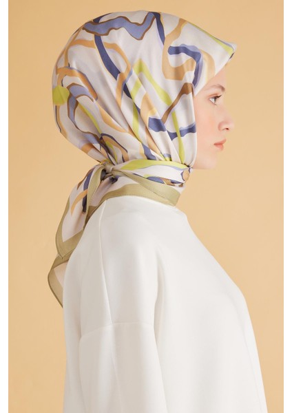 Fresh Pure Eşarp 4 - 16 Yeşil Karışık Desen 49971 modelleri