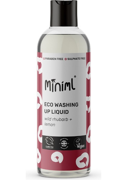 Vegan Bulaşık Deterjanı - Rhubarb (Ravent) ve Limon 500 ml