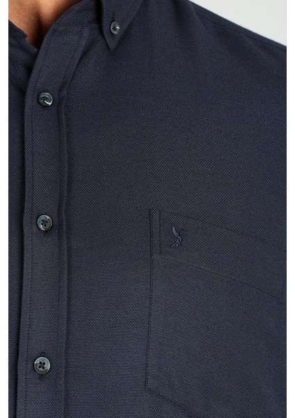 Oxf R 506 Lacivert Erkek Gömlek indirimleri