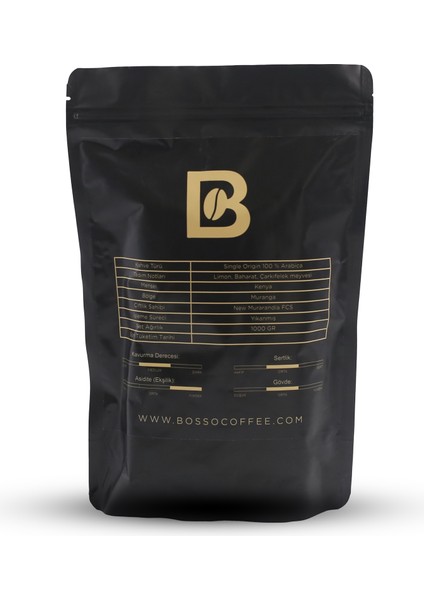 Kenya Reserve – Aa Muranga Çekirdek Espresso Paket fiyatları