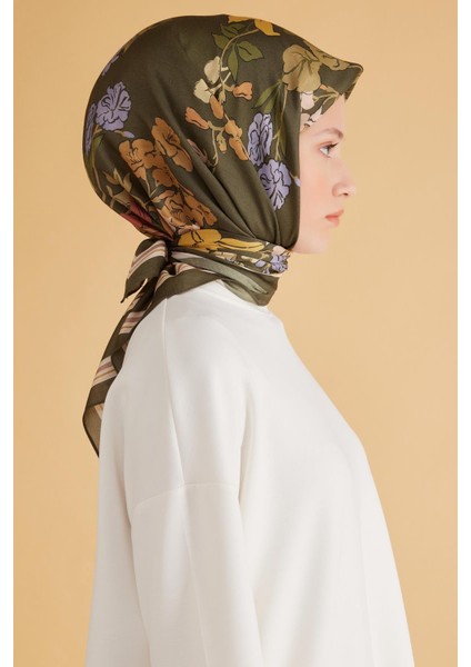 Fresh Pure Eşarp 1 - 17 Yeşil Karışık Desen 49981 modelleri