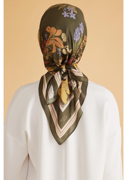 Fresh Pure Eşarp 1 - 17 Yeşil Karışık Desen 49981 fırsatları