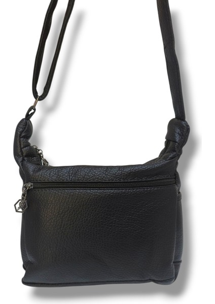 385-25 Mat Deri Omuz Askılı Kadın Çanta