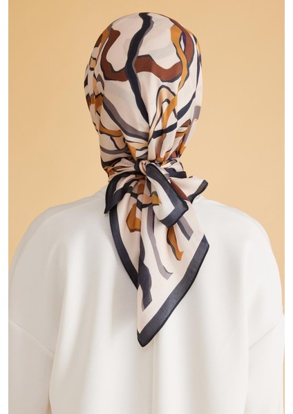 Fresh Pure Eşarp 4 - 13 Siyah Karışık Desen 49968 fırsatları