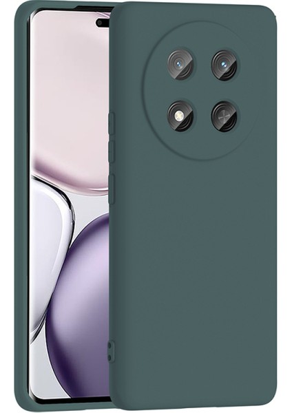 Honor Magic 7 Lite Kılıf Yumuşak Doku ve Kadife Dolgulu Clay Premium Silikon Kapak