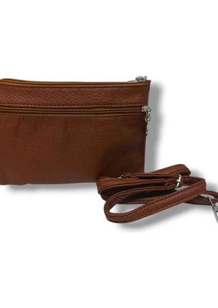 330-25 Yıkama Deri 4 Bölmeli Küçük Çapraz Kadın Çanta modelleri