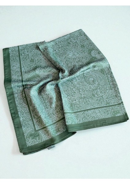 Fresh Twist Eşarp 25 Yeşil Karışık Desen 49739