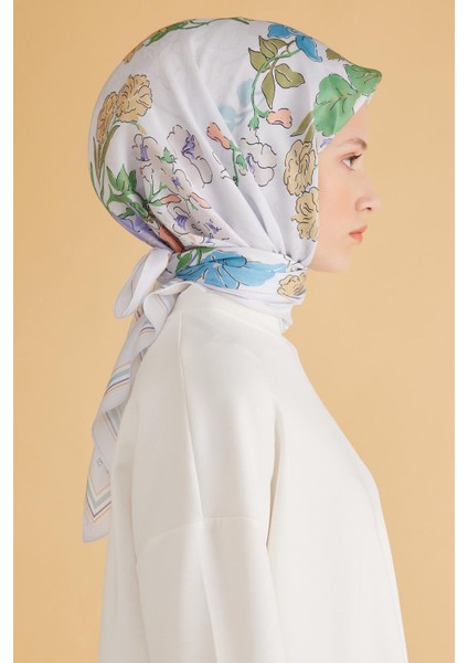 Fresh Pure Eşarp 1 - 15 Açık Gri Karışık Desen 49977 modelleri