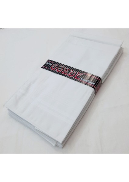 Pamuklu 12 Adet Mendil 42X42