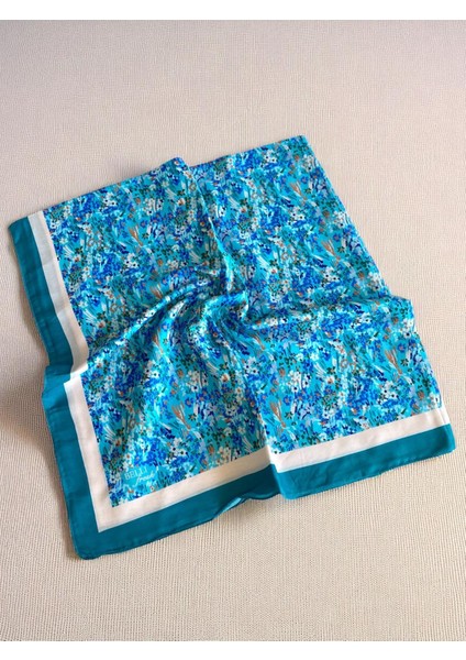 Fresh Nova Eşarp 1006 - 11 Mavi Karışık Desen 49766