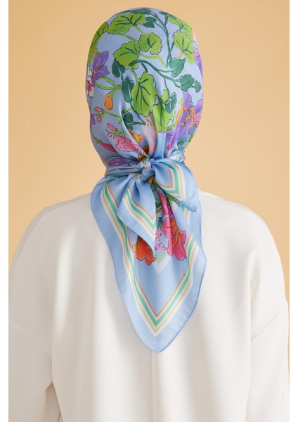 Fresh Pure Eşarp 1 - 01 Mavi Karışık Desen 49976 fırsatları
