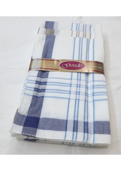 Berkaysun Tekstil'den Pamuklu 12 Adet Mendil 46X46