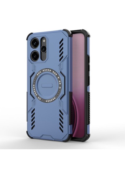 Xiaomi Poco M6 Pro 5g Manyetik Telefon Kılıfı, Güçlü Manyetik Isı Dağıtıcı Telefon Kılıfı Kapağı Xiaomi Poco M6 Pro 5g (Yurt Dışından)