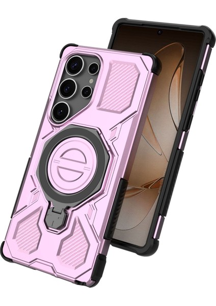 Samsung Galaxy S25 Ultra Manyetik Telefon Kılıfı, Askeri Düşme Korumalı Magsafe Telefon Kılıfı Kapağı Samsung Galaxy S25 Ultra (Yurt Dışından) modelleri