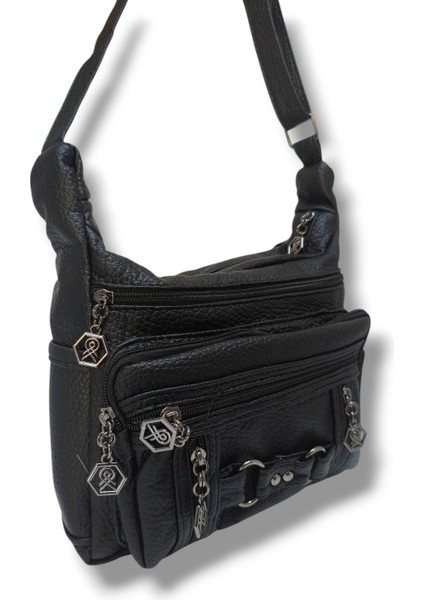 401-25 Yıkama Deri Çok Bölmeli Omuz Askılı Kadın Çanta fiyatları