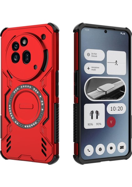 Nothing Phone 3A Pro Manyetik Telefon Kılıfı, Güçlü Manyetik Isı Dağıtıcı Telefon Kılıfı Kapağı Nothing Phone 3A Pro (Yurt Dışından) modelleri