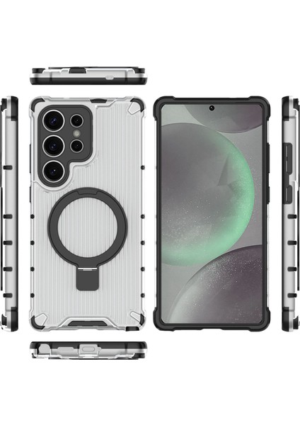 Samsung Galaxy S25 Ultra Telefon Kılıfı, Manyetik Darbeye Dayanıklı Telefon Kılıfı Kapağı ve Halka Tutucu Samsung Galaxy S25 Ultra (Yurt Dışından) modelleri